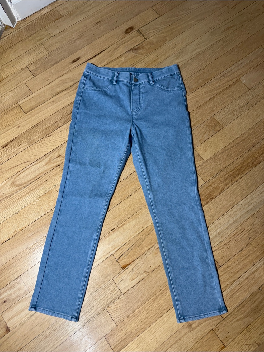 Uniqlo Women's Light Blue Straight Leg Jeans